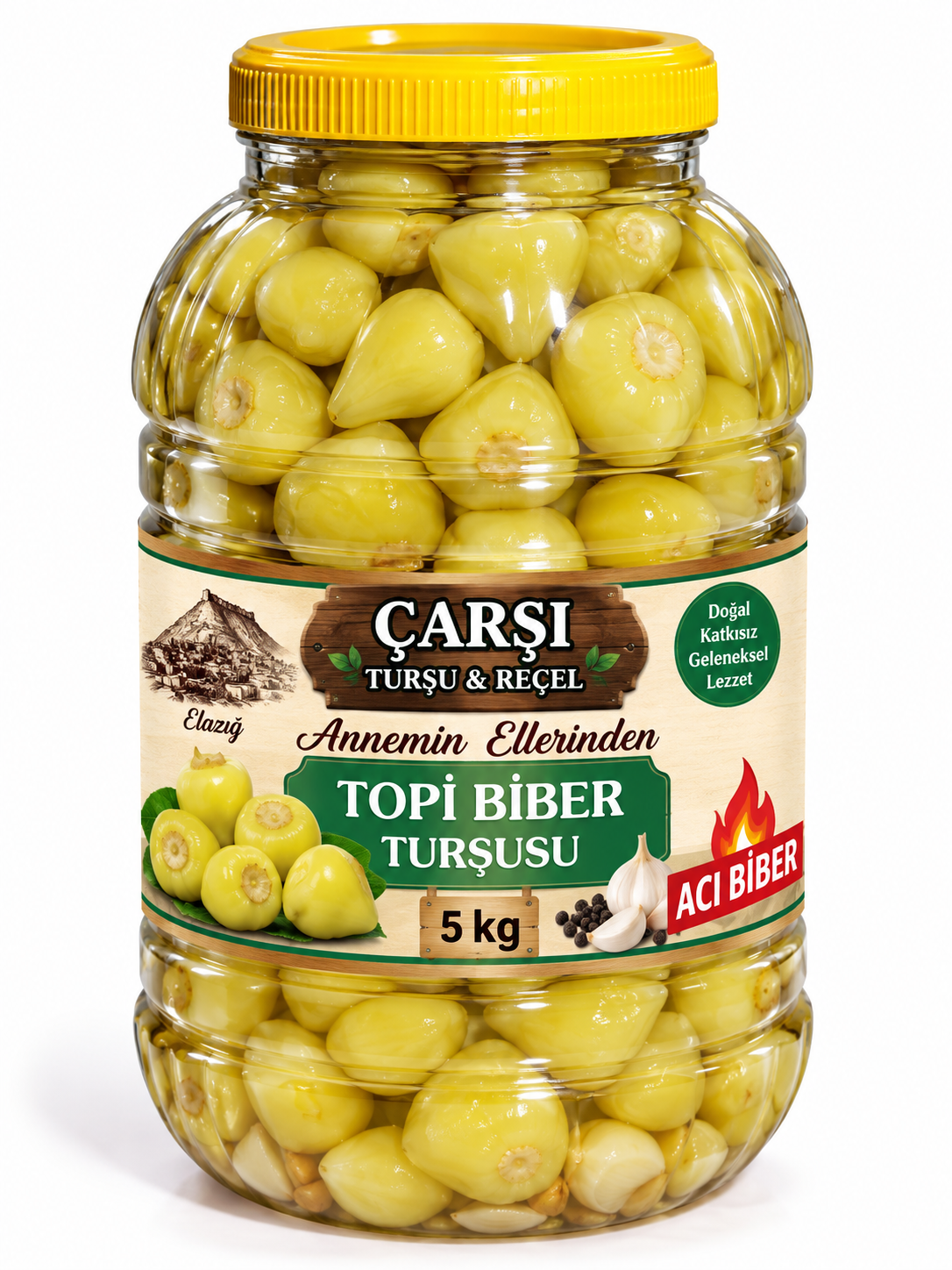 ACI TOPİ BİBER TURŞUSU
