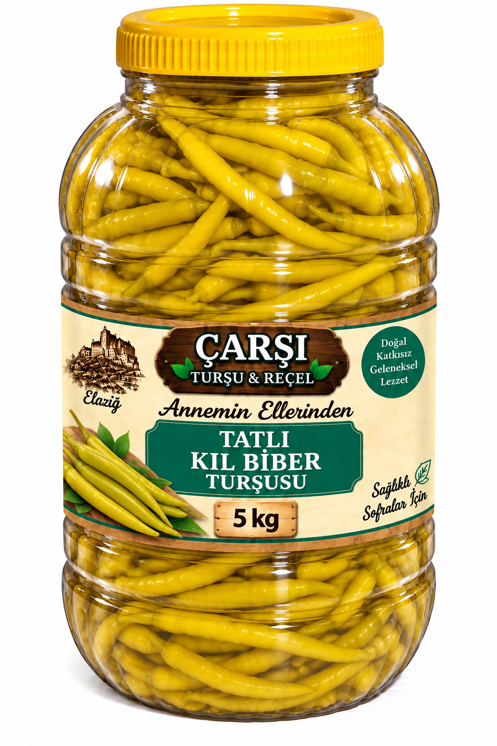 TATLI KIL BİBER TURŞUSU